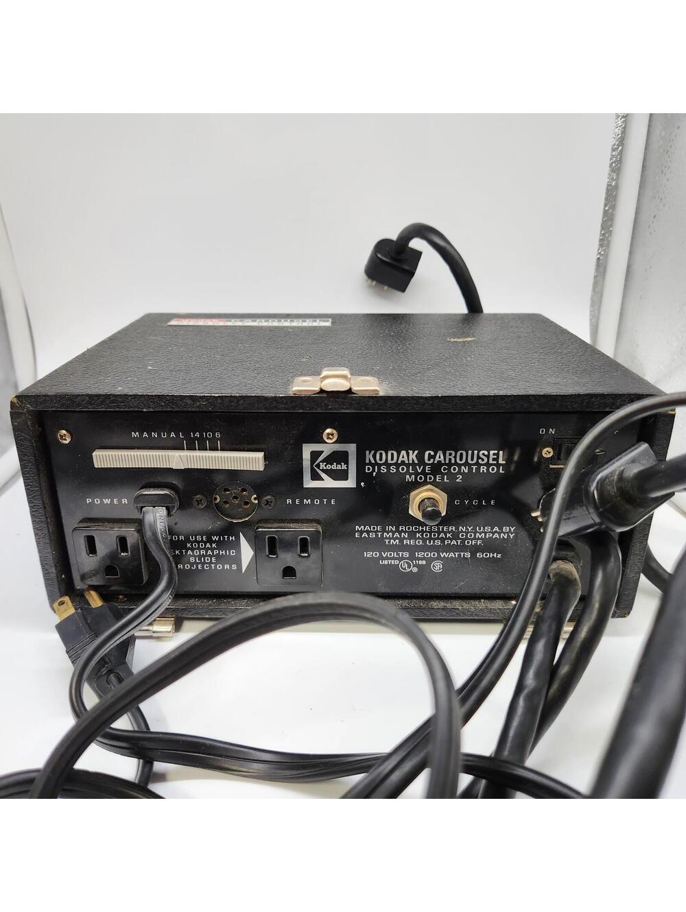 Vintage Kodak Carousel Dissolve Control Model 2 Projector Controller Tested